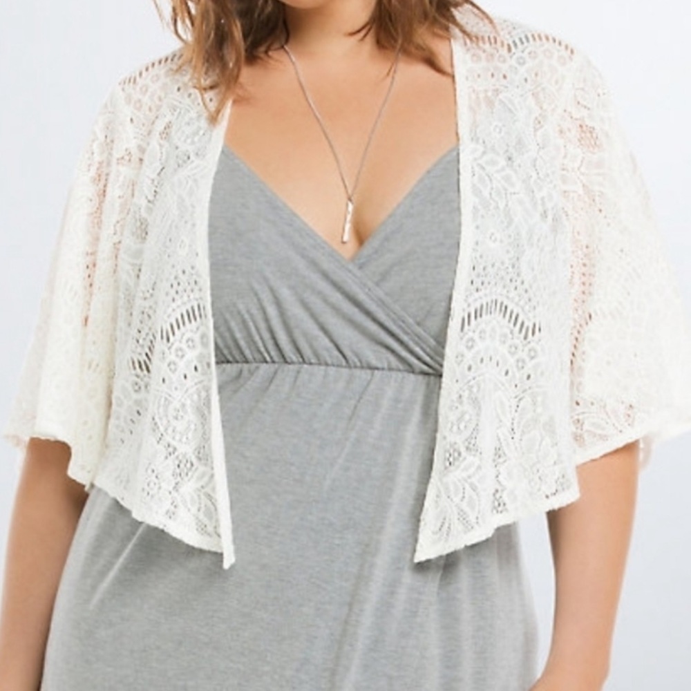 Torrid Lace Shrug